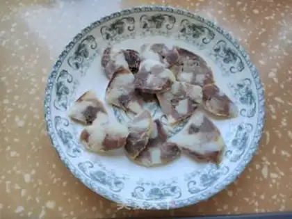Make Sausage heart is fried step 0