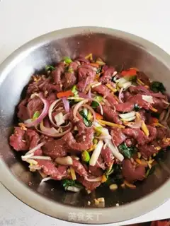 Make The wind blows the beef dry step 7