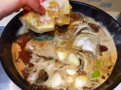 Make The catfish tofu step 5