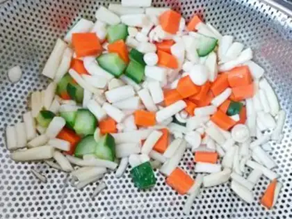 Make Fried sea mushrooms step 1