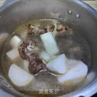 Make Steakbone radish soup step 10