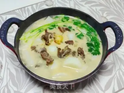 Make Steakbone radish soup step 12