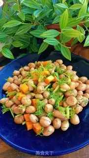 Make The fragrance of peanut rice step 10