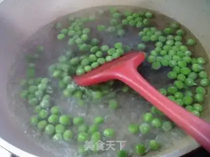 Make Salted egg green beans step 5