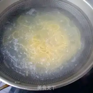 Make A fragrance of corn pasta step 2