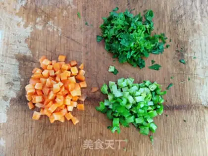 Make A mustard rice step 2