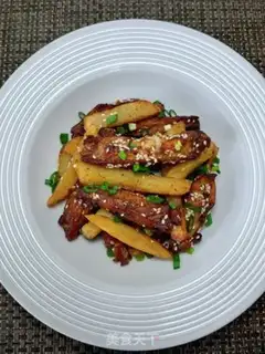 Make The chicken wings and potatoes step 13