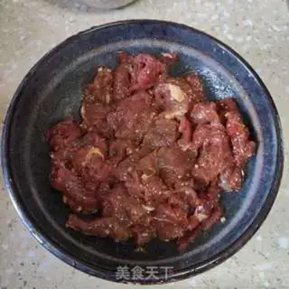 Make Tomato beef step 1