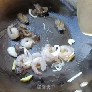 Make Shrimp and sea cucumber step 6