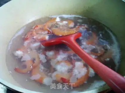 Make Big cabbage shrimp tofu step 5