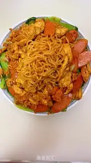 Make Fried noodles step 5