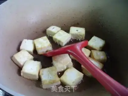 Make Big cabbage shrimp tofu step 8
