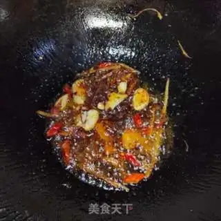 Make Red burning of herring seeds step 5