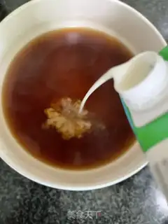 Make Simeon milk tea step 7