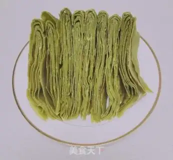 Make Green tea pancakes step 11