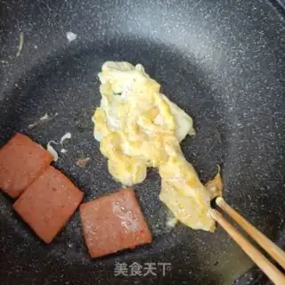 Make Fried omelet with spinach step 12