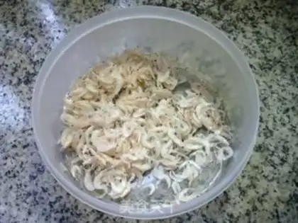 Make The egg rolls step 1