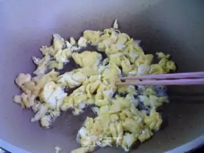 Make The egg rolls step 3