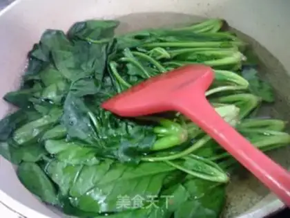 Make Skinny silk and spinach step 2