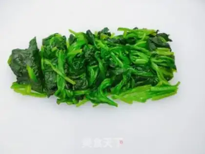 Make Sesame sauce spinach step 2