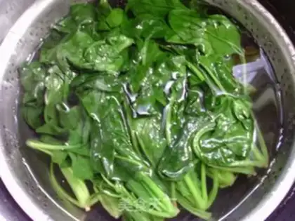 Make Skinny silk and spinach step 3