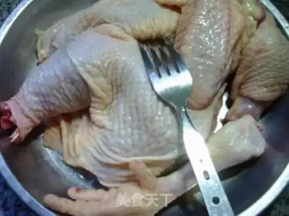 Make Clear the three yellow chickens step 1