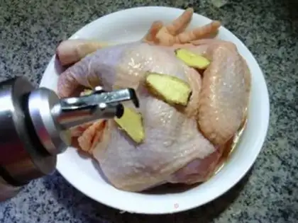 Make Clear the three yellow chickens step 4