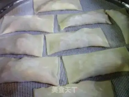 Make The egg rolls step 12