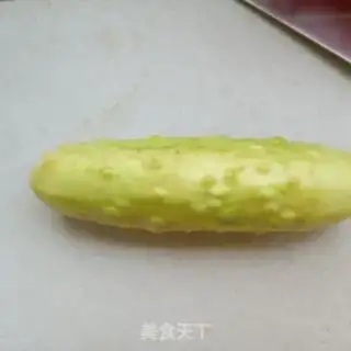 Make White jade cucumbers with sea cucumber step 0