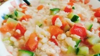 Make Tomato pearl soup step 17