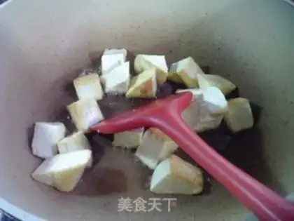 Make Tomato fried tofu step 3
