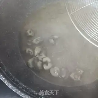 Make White jade cucumbers with sea cucumber step 8