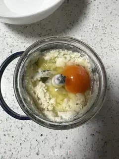 Make Pumpkin eggcake step 1