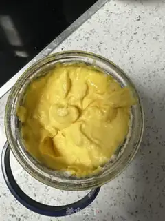 Make Pumpkin eggcake step 2