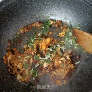 Make Wild onion egg sauce step 6