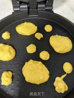 Make Pumpkin eggcake step 3