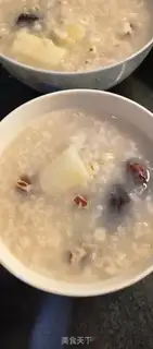 Make The porridge of the rice mountain step 4