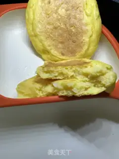 Make Pumpkin eggcake step 5
