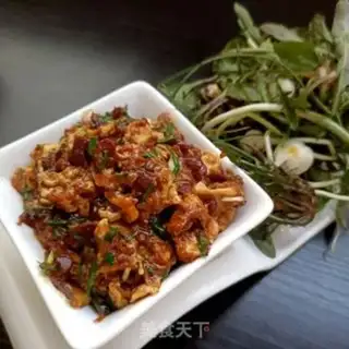 Make Wild onion egg sauce step 9