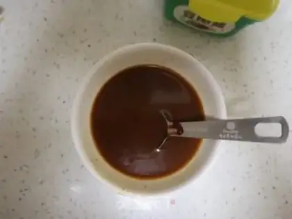 Make Spicy sauce, tofu skin step 4