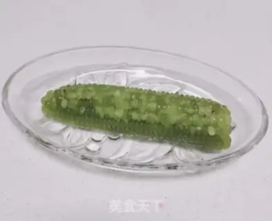 Make Creative Emerald Corn Piggy Frozen step 5