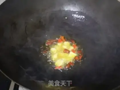 Make Spicy sauce, tofu skin step 6