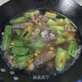 Make Suffering melon cucumber ribs step 11