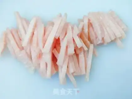 Make White radish step 3