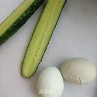 Make Cucumber tomato boiled eggs step 0