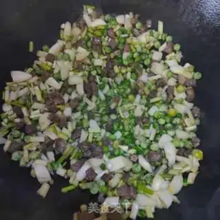 Make Scrambled green beans step 7
