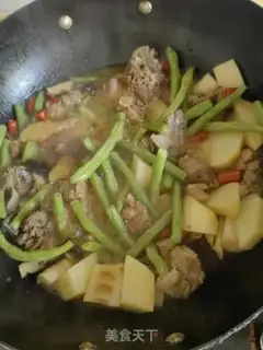 Make Vegetable roasted rooster step 13