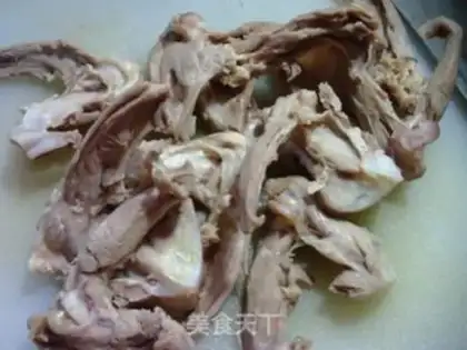Make Beer duck collarbone step 1