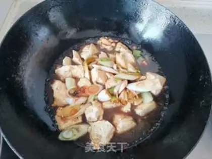 Make Tofu onions step 5
