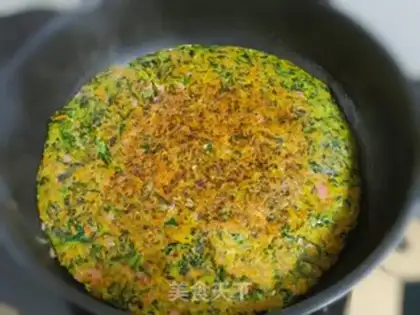 Make Breakfast eggcake step 3